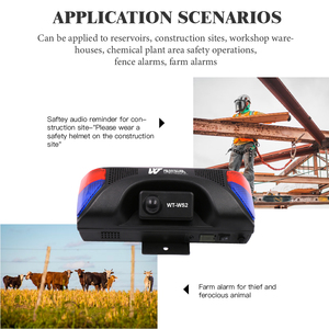 Extérieur solaire étanche cambrioleur PIR infrarouge déclencheurs de mouvement humain système d'alarme vocale système d'alarme sans fil de sécurité à domicile