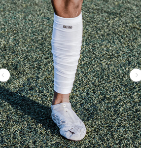 Espinillas de soporte para la pantorrilla, Mangas de compresión para la pierna, para fútbol, para atletas jóvenes - Product Image 4