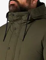 2022 yüksek kaliteli kış kapüşonlu yastıklı ceket Windbreak dolgu erkek ceket ve mont açık ceket