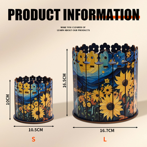 Juego <span class=keywords><strong>de</strong></span> Barriles y Contenedores <span class=keywords><strong>de</strong></span> Almacenamiento <span class=keywords><strong>de</strong></span> <span class=keywords><strong>Madera</strong></span> - Adornos Artísticos para Decoración del Hogar y Soluciones <span class=keywords><strong>de</strong></span> Almacenamiento Rústicas para Hogares Modernos - Product Image 5