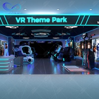 Zona de Juegos Interior 4D 5D 9D, Diseño de Parque Temático de Realidad Virtual, Juegos de Arcade, Espacio de Realidad Virtual de 10-500M2, Parque VR Box para Entretenimiento