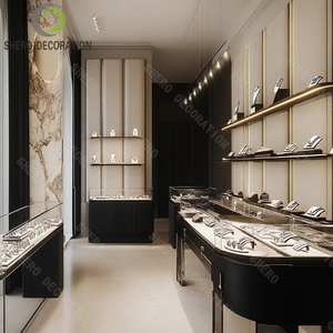 Jewelry Showcase Tempered Glass Jewellery Display <b>Cabinet</b> Showcase Jewellery Shop Furniture Shopping - Product Image 6