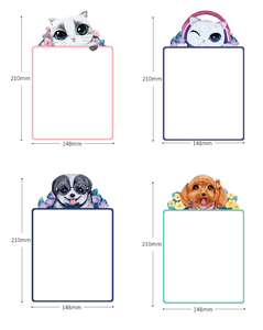 <span class=keywords><strong>Pizarra</strong></span> <span class=keywords><strong>blanca</strong></span> de animales para frigorífico, <span class=keywords><strong>pizarra</strong></span> <span class=keywords><strong>blanca</strong></span> de borrado en seco magnética personalizada - Product Image 2