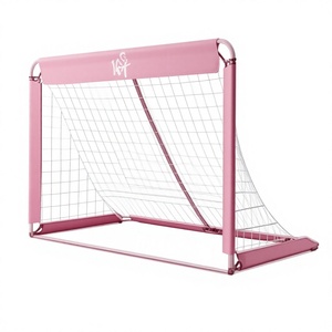 KLTW INT'L But de football portable en plastique pour enfants, filet d'entraînement, but de pratique pour les tout-petits et les enfants, jeu en plein air - Product Image 1