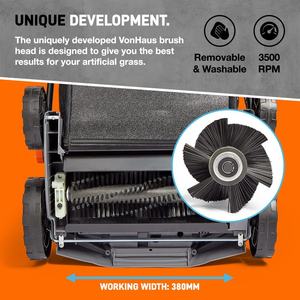 <span class=keywords><strong>Nettoyeur</strong></span> de <span class=keywords><strong>gazon</strong></span> synthétique 1800W, balayeuse de pelouse, brosse électrique pour <span class=keywords><strong>gazon</strong></span> artificiel - Product Image 4