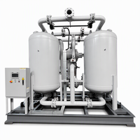 Sécheur d'air industriel à compression thermique régénérative de 3 000 CFM, à faible perte d'air (1-3%), refroidi par eau, pour air comprimé