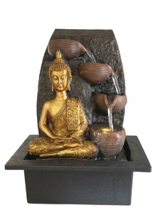 Indian Hars Boeddha Fontein Thuis Ambachten Tafelblad Fontein Beeldjes Decoratieve Geschenken
