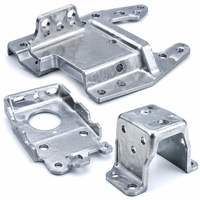 Fabrication sur mesure de tôlerie OEM, pièces de découpe et de pliage de précision, support métallique robuste, plaque d'installation