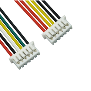 Faisceau de câblage électronique personnalisé JST Molex Dupont <span class=keywords><strong>TE</strong></span> Connecteur <span class=keywords><strong>PVC</strong></span> 10 20 30 <span class=keywords><strong>40</strong></span> 50 60cm Longueur 1.5mm Assemblage de câble 2-9 broches - Product Image 5