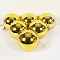 Xmas Decor Home Neujahrs party Geschenk Navidad dekorative hängende Kugeln Holiday Tree Anhänger Kunststoff Weihnachts kugel Ornamente