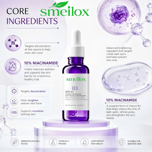 Sérum visage anti-âge OEM pur pour le rétinol, la vitamine B3, l'acide hyaluronique, cible les rides, les ridules, les dommages solaires prématurés pour tous les types de peau - Product Image 4