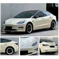 Vinilo Cerámico Blanco para Automóviles, Película Protectora de PVC para Vehículos, Antiarañazos, Película para Cambiar el Color del Automóvil