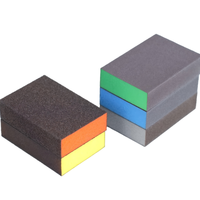 Bloc de papier abrasif en mousse rectangulaire SCORPION STAR OEM, grain 60-220, haute efficacité, pour le métal, le bois, les meubles, abrasif, polissage humide/sec