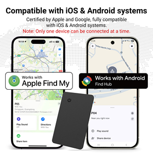 Localizzatore Smart Tag Ricaricabile Ultra Sottile Impermeabile per Plastica, Doppio Sistema Google IOS Android, Trova il Mio Oggetto, per Portafoglio - Product Image 4