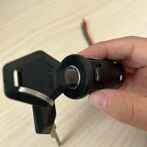 Serrure de <span class=keywords><strong>porte</strong></span> électrique pour scooter électrique Tricycle Serrure à clé pour vélo électrique Accessoires de verrouillage électrique - Product Image 6