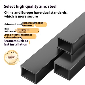 Pasamanos de pared con luz Led moderna Barandillas de escalera arqueadas de vidrio templado Diseño de barandilla de acero simple - Product Image 5