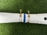 Raccord de tuyau plat PE/PVC à succès pour système d'irrigation goutte à goutte agricole