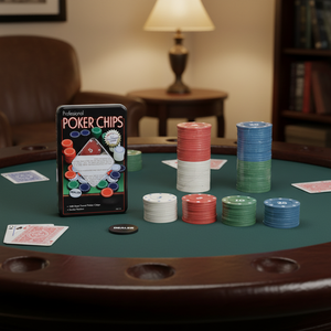 Set Professionale di 100 Fiches da Poker da 10g in Ceramica con Logo Personalizzato e Custodia in Latta Peiyong 11071 Cina - Product Image 3