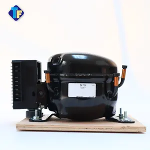 คอมเพรสเซอร์ DC 12 24V R134a พร้อมตัวควบคุมสำหรับเครื่องทำความเย็นตู้เย็นขนาดเล็ก