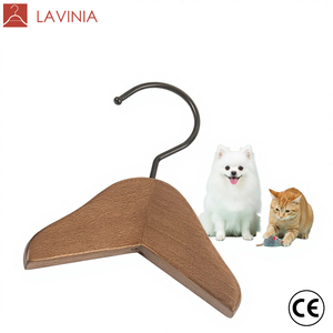 Многофункциональные вешалки Lavinia <span class=keywords><strong>Mini</strong></span> из дерева и нержавеющей стали для игрушек, кукол, собак и кошек - Product Image 1