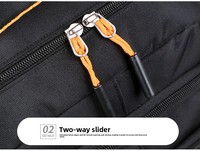 Sac à dos pour ordinateur portable KBW759 15,6 pouces, imperméable, durable, en tissu Oxford, sac à dos portable pour étudiants, sac à dos pour hommes, sac à dos pour ordinateur portable pour voyages d'affaires