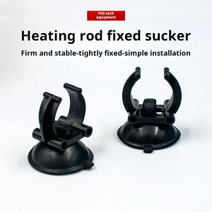 Cổ phiếu màu đen nhựa Fish Tank ống nước Fixer Aquarium sưởi ấm Rod giữ lại <span class=keywords><strong>clip</strong></span> cá Bát đèn <span class=keywords><strong>Hose</strong></span> kẹp Aqua phụ kiện - Product Image 2