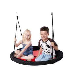 Balançoire de nid extérieure pour adultes, balançoire d'arbre rond soucoupe volante <span class=keywords><strong>chaise</strong></span> balançoire familiale - Product Image 2