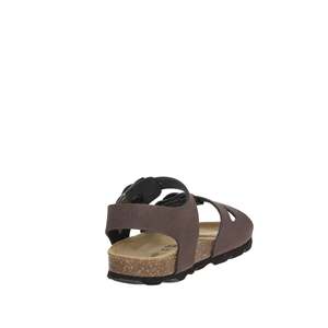 Sandali per Bambini Grunland SB0634-40 Verdone Marrone con Cinturino in Pelle Comodi per Camminare Estivi - Product Image 3