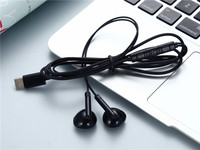 Écouteurs Stéréo Bass avec Micro et Contrôle du Volume, Type C, CY-C01, Filaire, pour iPhone 15 Samsung, Intra-auriculaires