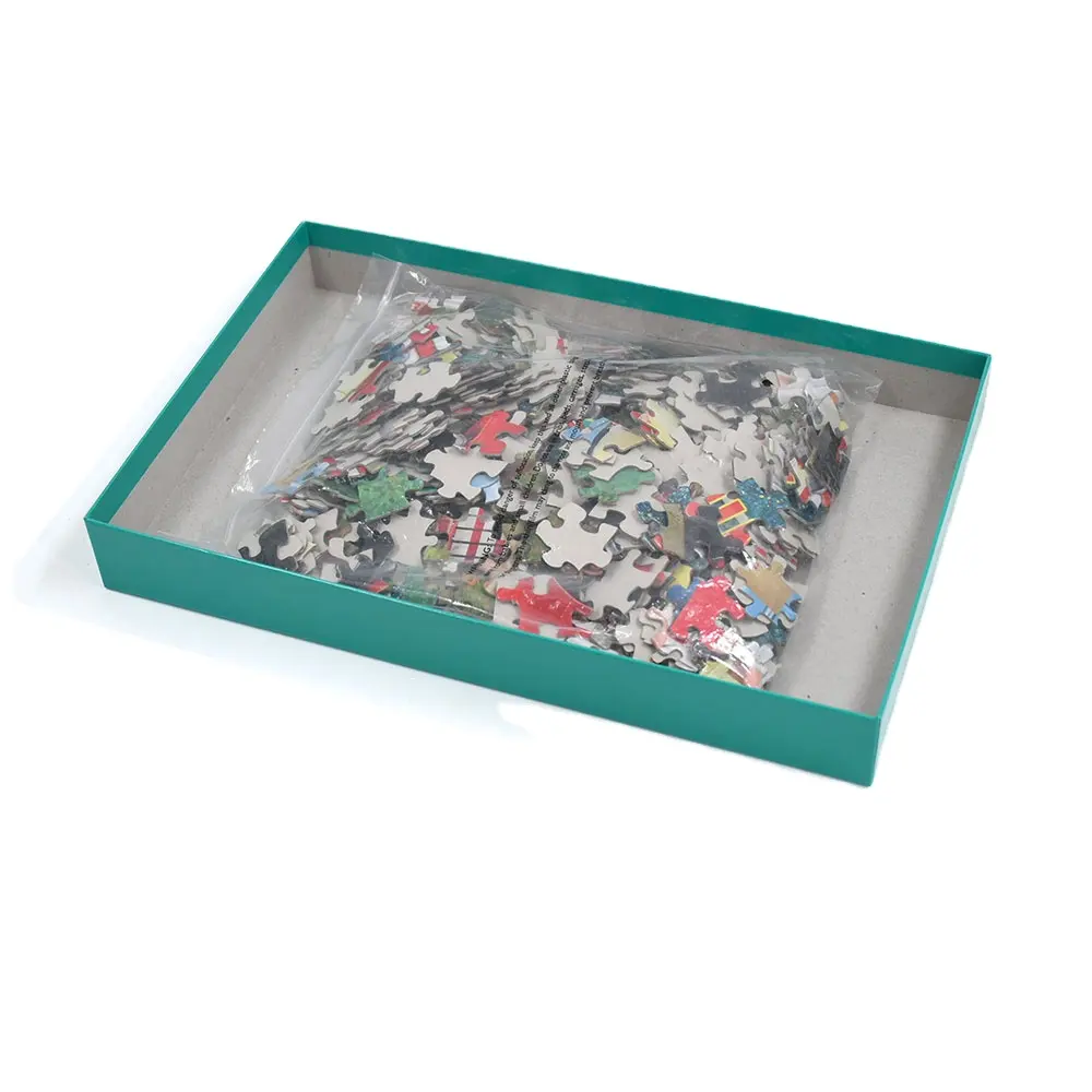 Puzzle rond en papier personnalisé, en carton, 1000 pièces, pour adulte, arc-en-ciel, terre