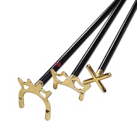 Support de queue de billard Tech Fiber, type croisé, haute et basse, antidérapant, accessoires de billard pour le billard chinois à huit boules