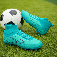 SAIFEINU livraison rapide plusieurs styles chaussures de football stock prêt anti-dérapant 35-45 chaussures à crampons de football avec coussin confortable