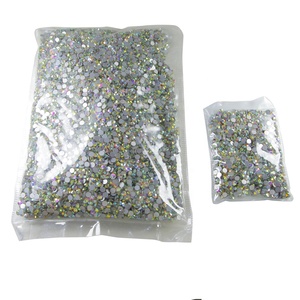 All'ingrosso cristallo ab 1kg pacchetto alla rinfusa Non Hotfix strass a schiena piatta strass per Nail Art - Product Image 1