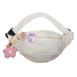 Japan Style Women's Chest Bag With Color Blocking Water Resistant Zipper Closure Single Strap Sports Everyday Use Spring 2024 - Product Image 5