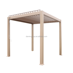 Pérgola de Aluminio Personalizable con Techo Impermeable, Toldo Bioclimático para Jardín, Patio o Terraza, Pérgola Retráctil - Product Image 5