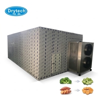 DRYTECH OEM ODM Klantspecifieke Industriële Warmtepompdroger Commerciële Voedseldroger Fruitdroogapparatuur 1200KG 380V/480V 1 Jaar Garantie
