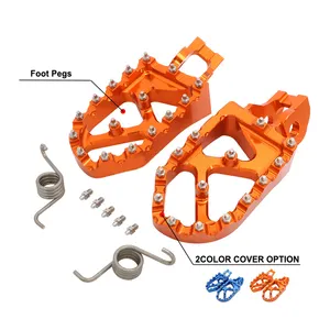 Pedane anteriori in lega di alluminio CNC modificate per moto KTM SX XC EXC MXC 85-1290