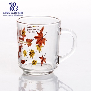<span class=keywords><strong>Taza</strong></span> de café de vidrio transparente con mango para regalo, <span class=keywords><strong>taza</strong></span> navideña de <span class=keywords><strong>Reno</strong></span> - Product Image 4