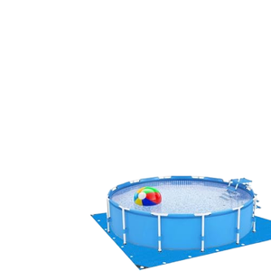 Support de tuyaux rectangulaire, <span class=keywords><strong>Piscine</strong></span> gonflable circulaire, <span class=keywords><strong>Piscine</strong></span> portable pour extérieur, maison et jardin, Taille personnalisable - Product Image 1