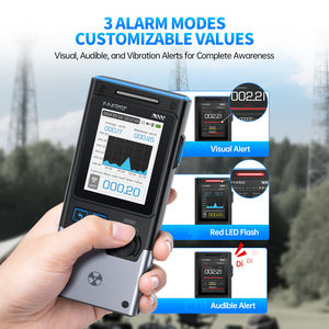 FNIRSI GC-03 elektro magnetische Kerns trah lungs detektor, persönlicher Dosis alarm für radioaktive Strahlung, Geigerzähler, Schwarz - Product Image 6