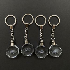 Llaveros de Cristal con Anillo de Aleación de Zinc Grabado con Láser 3D, Personalizados con Logotipo, para Regalos de Ferias Comerciales, Exquisitos para Celebraciones de Aniversario - Product Image 2
