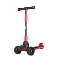 Trottinette pour enfants en aluminium léger et portable, multicolores, pliable, avec frein pour enfants