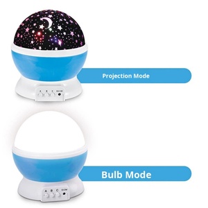 Proyector de Luz Ambiental Interior con Diseño de Cielo Estrellado, Lámpara Nocturna LED Giratoria, ABS, Regulable, Decoración para Dormitorio Infantil, Regalo para Bebés - Product Image 5