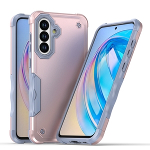 Funda de teléfono móvil totalmente ajustada duradera de moda de fábrica, fundas de teléfono móvil Anticolisión de doble capa rosa para <span class=keywords><strong>Samsung</strong></span> A36 - Product Image 1