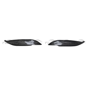 Pegatinas de Fibra de Carbono para Faros Delanteros de Honda Civic K8 97, Cejas y Párpados para Faros, EK3 EK9 1996-1998, Tuning Automotriz - Product Image 1