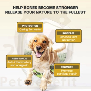 Polvere per il Supporto Articolare degli Animali Domestici con Glucosamina, Condroitina Solfato e Acidi Grassi Omega-3, Certificata Halal/Kosher per Cani e Gatti - Product Image 5