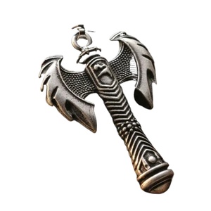 Pendentif hache de combat viking, accessoires de bijoux DIY, collier pour homme, bijoux nordiques - Product Image 4