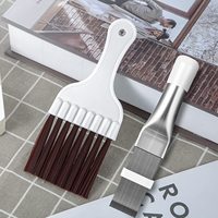 Outil de réparation de haute qualité, peigne à ailettes en acier inoxydable, radiateur, climatiseur, condenseur, évaporateur, brosse de nettoyage portable