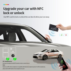 For Semi-<b>plug</b> Play Car Alarm for Fortuner 13-21 with Passive Keyless Entry <b>Remote</b> Starter Car Finding Trunk Release - Product Image 6