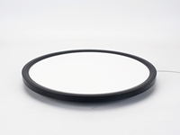 Smart Dimmable Slim Round Encastré Décor LED Grand Près du Plafonnier avec Télécommande pour la Maison Chambre à Coucher Salon